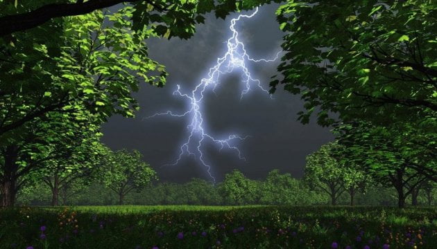 Грози, шквали і град: рівненські рятувальники попереджують про небезпеку наступної доби 0000