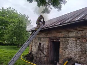 1 На Рівненщині за добу загасили три пожежі