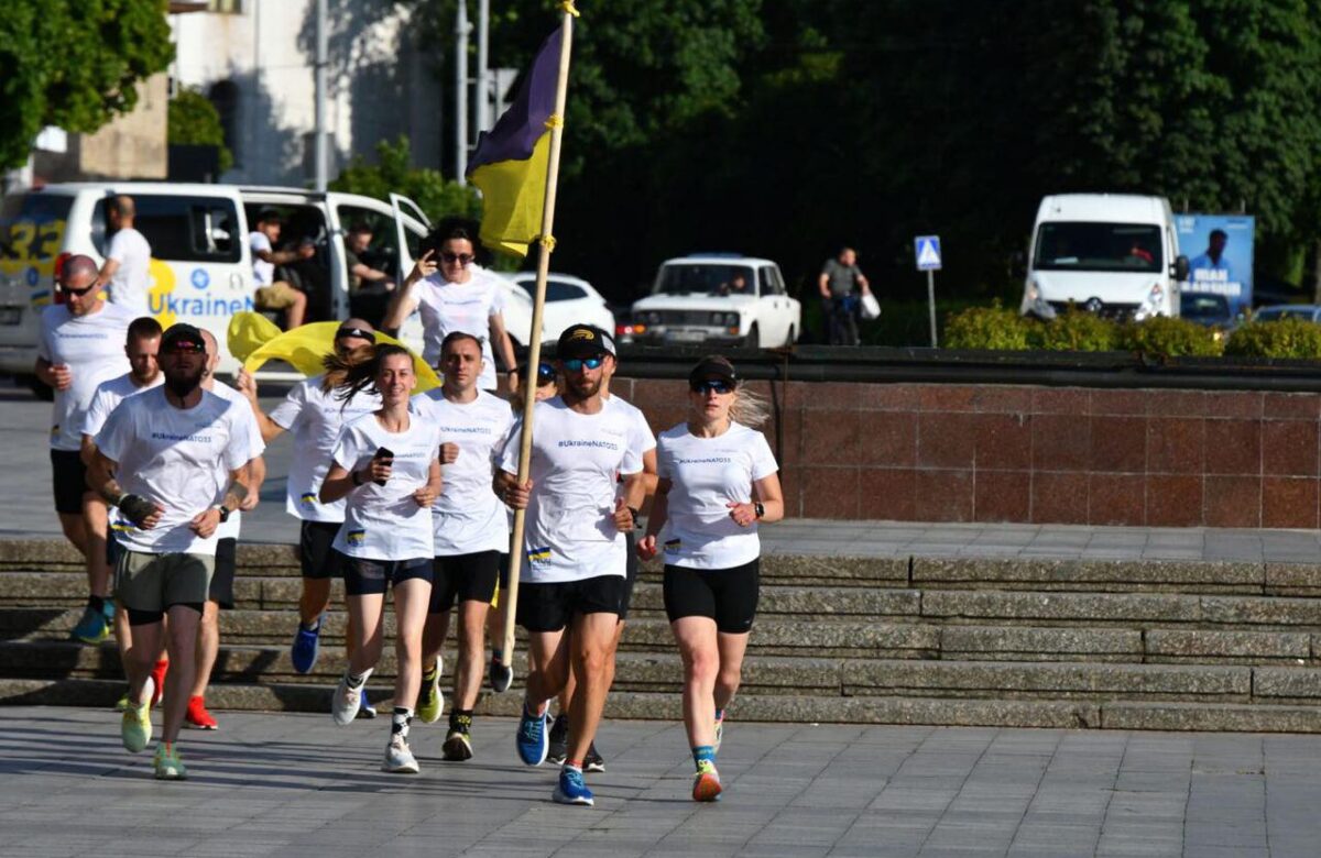 Сьогодні в Рівне прибудуть марафонці на підтримку вступу в НАТО