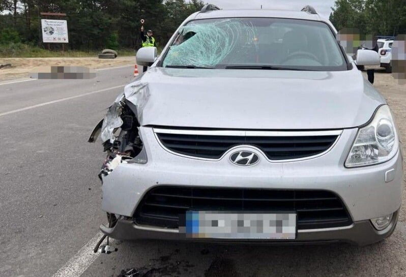 На Рівненщині чоловік насмерть збив людину і сам звернувся до поліції