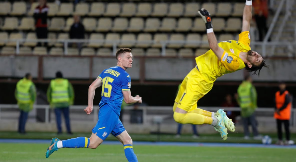 3 м’ячі за 21 хвилину: Збірна України здійснила вольовий камбек у матчі з Північною Македонією