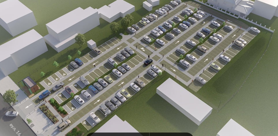 1 Стало відомо як планують відремонтувати стоянку на 16 липня у Рівному (+ФОТО)