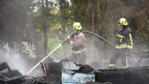 1 На Рівненщині вночі згоріла пам'ятка архітектури (ФОТО)