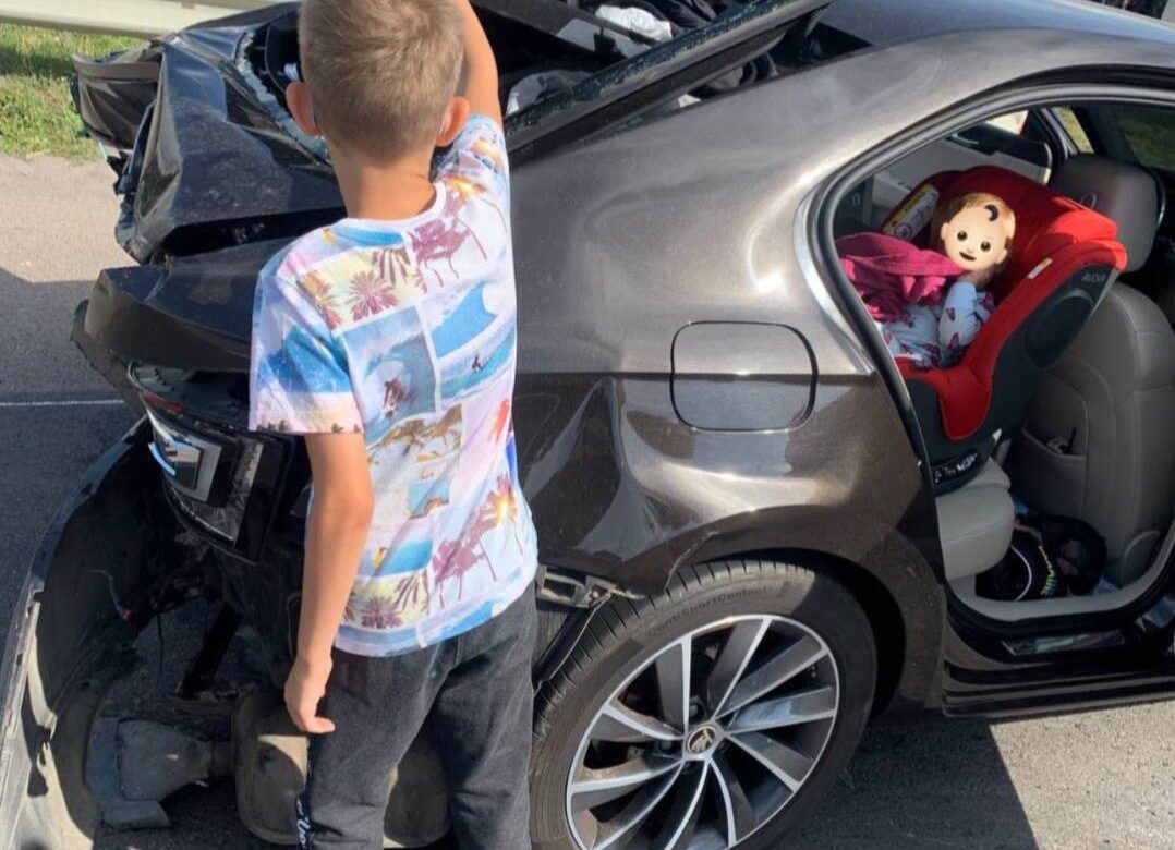 Автокрісло врятувало життя малюка в ДТП на Рівненщині