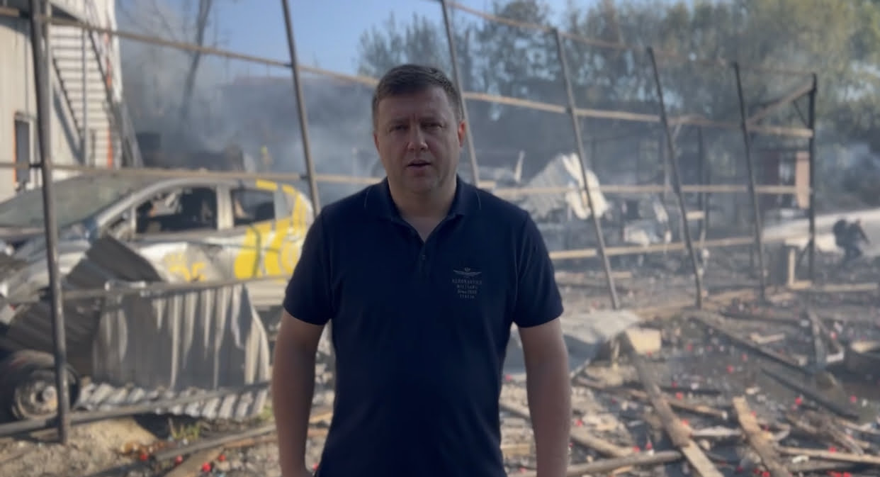 Відомо яке СТО постраждало внаслідок удару по Рівному 0000