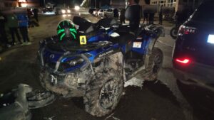 1 На Рівненщині двоє малолітніх скутеристів травмувалися в ДТП