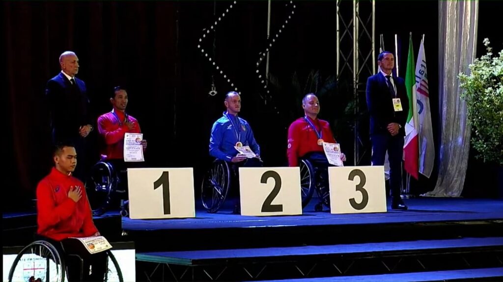 1 Рівнянин виборов нагороди на чемпіонаті світу з танців на візках