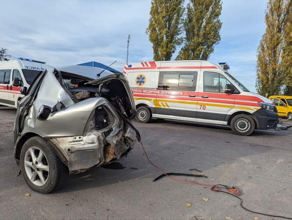 1 Дворічна дитина постраждала в ДТП біля Рівного