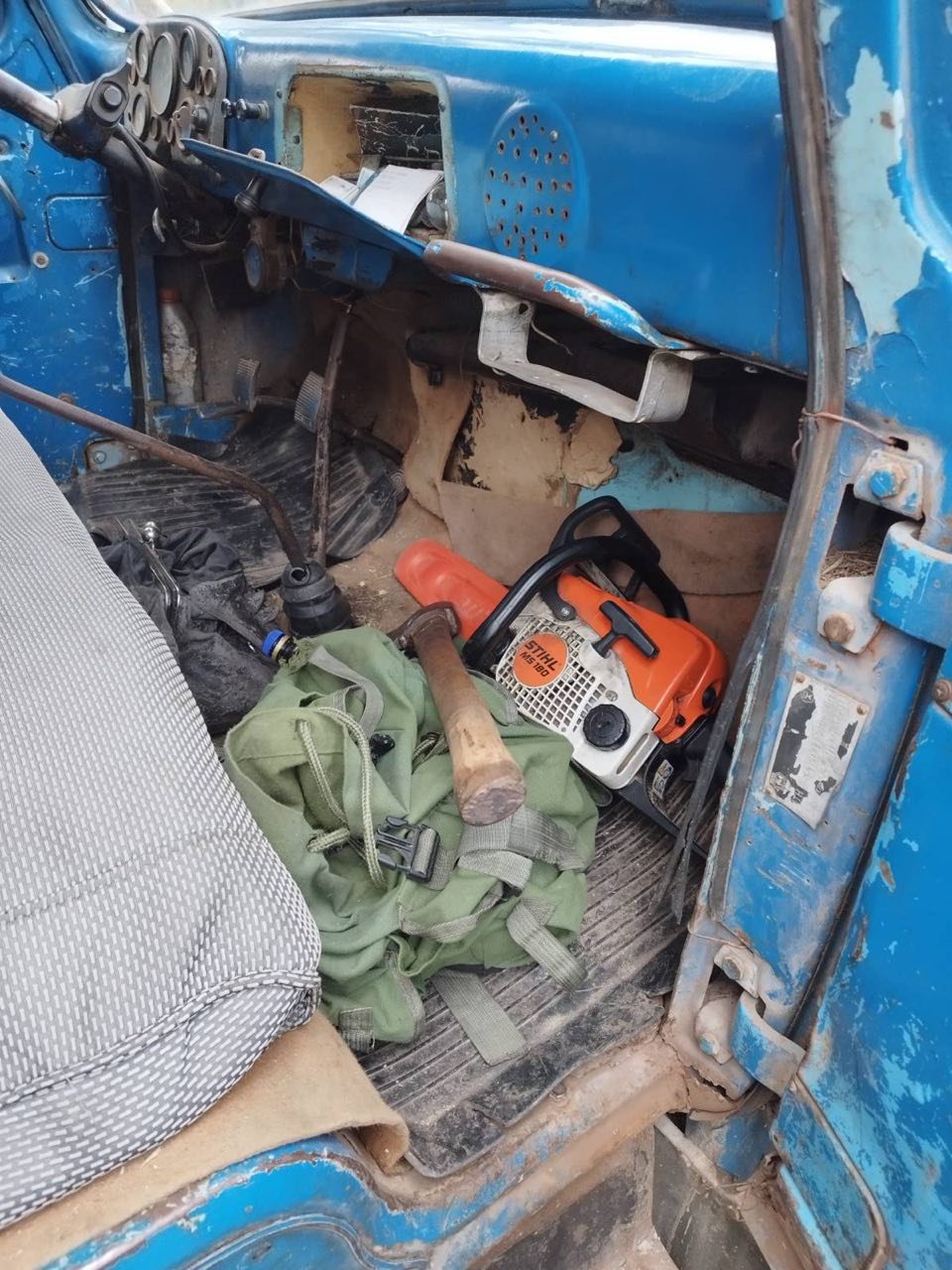 1 На Рівненщині поліцейські виявили крадіїв деревини