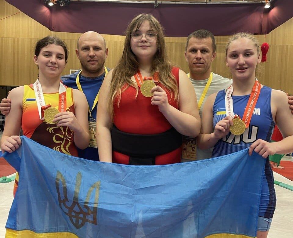 Сумоїстки з Рівненщини здобули три “золота” на Чемпіонаті Європи