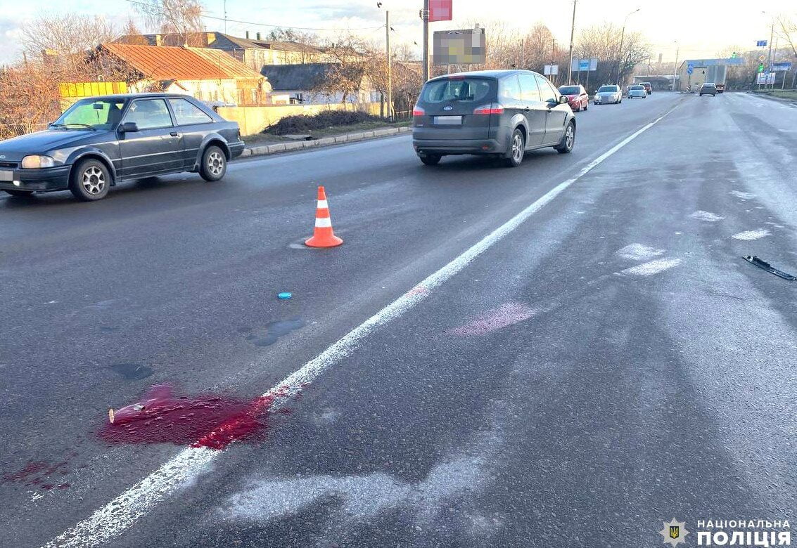 Помер пішохід, якого вранці збили на переході в Рівному (ФОТО)