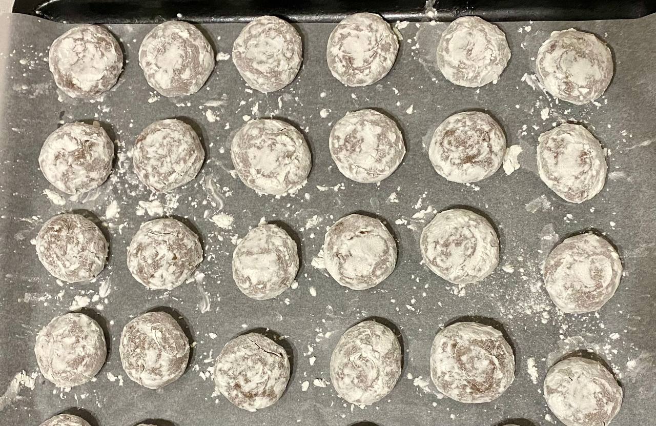 1 Мамині рецепти: мармурове шоколадне печиво