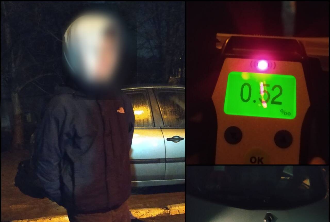 П’яний неповнолітній керував авто у комендантську годину у Рівному 0000