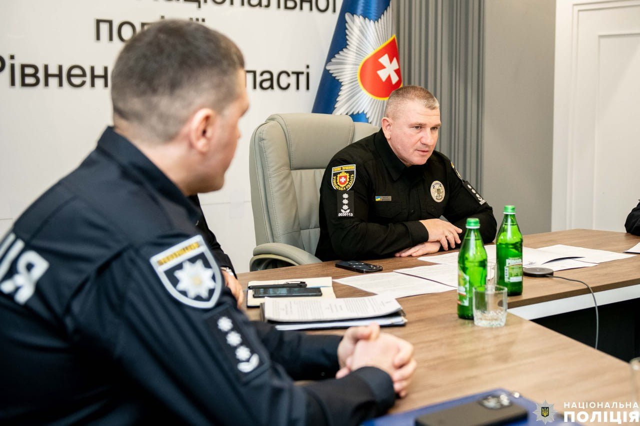 У поліції Рівненщини представили двох нових начальників 0000