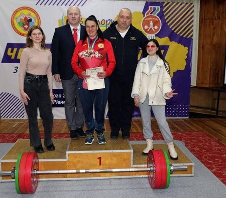 Спортсменка з Рівненщини із порушенням зору здобула призове місце з триборства