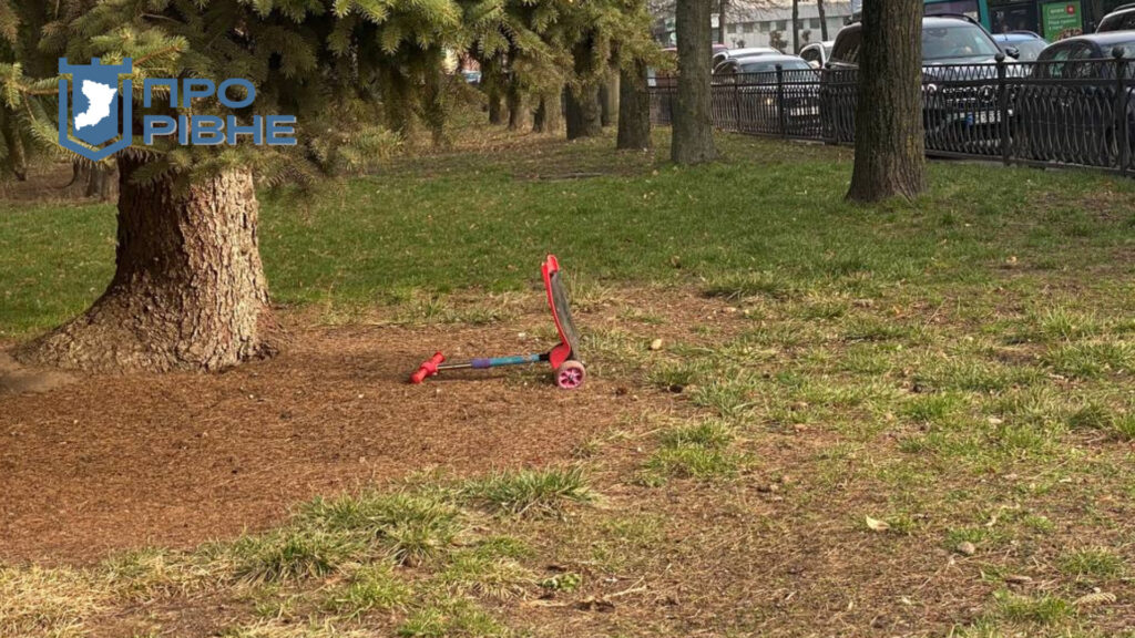 1 У центрі Рівного збили дитину на пішохідному переході (ФОТО)