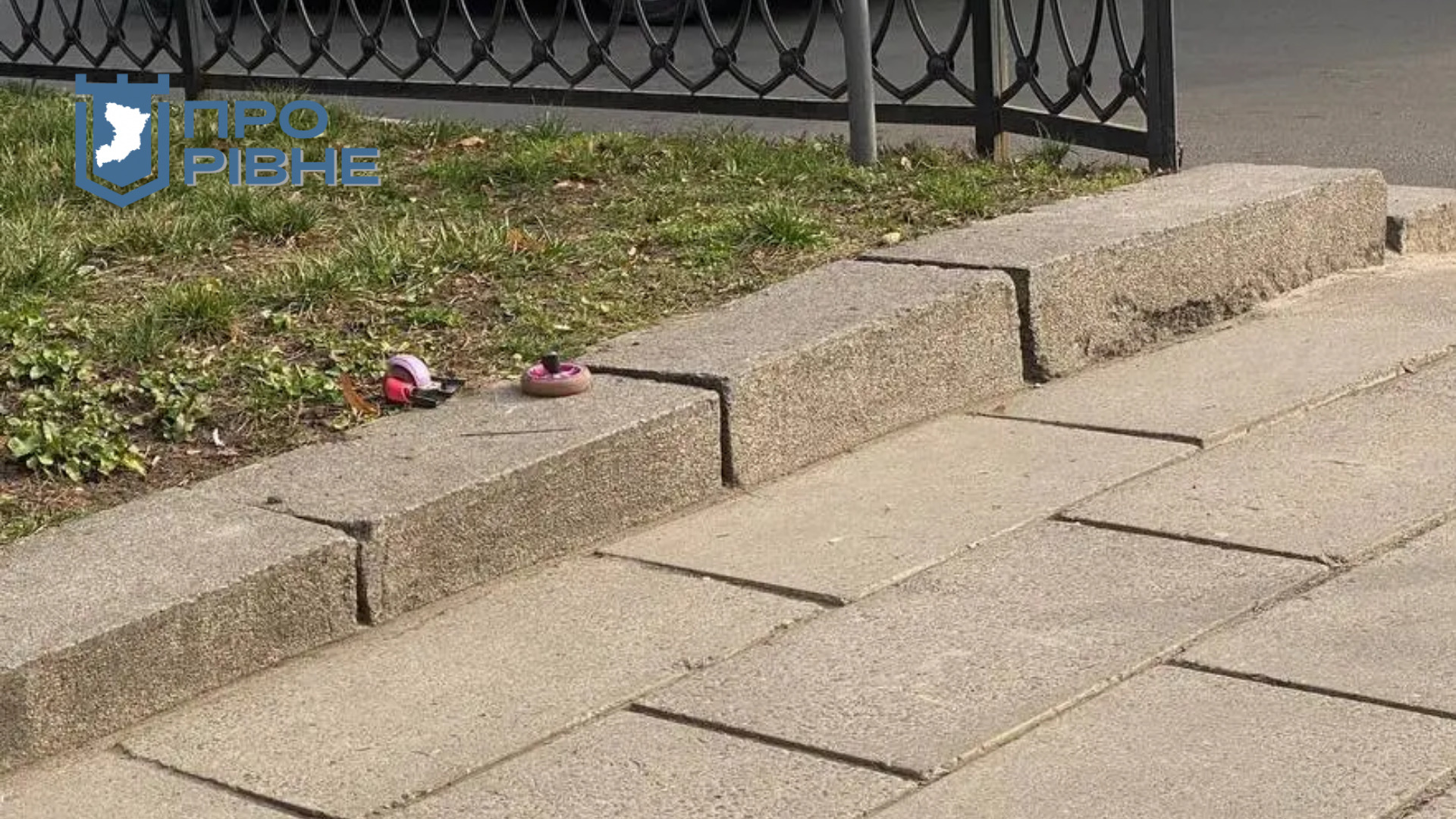 1 У центрі Рівного збили дитину на пішохідному переході (ФОТО)