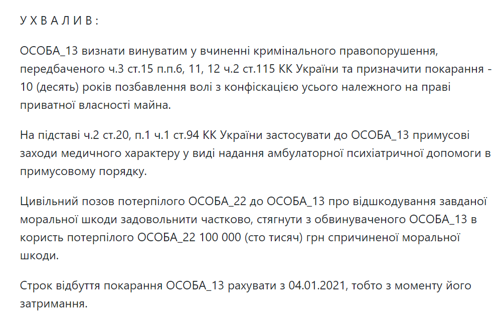 1 Чоловік ексдепутатки з Рівного хотів боротися з корупцією та потрапив у психлікарню