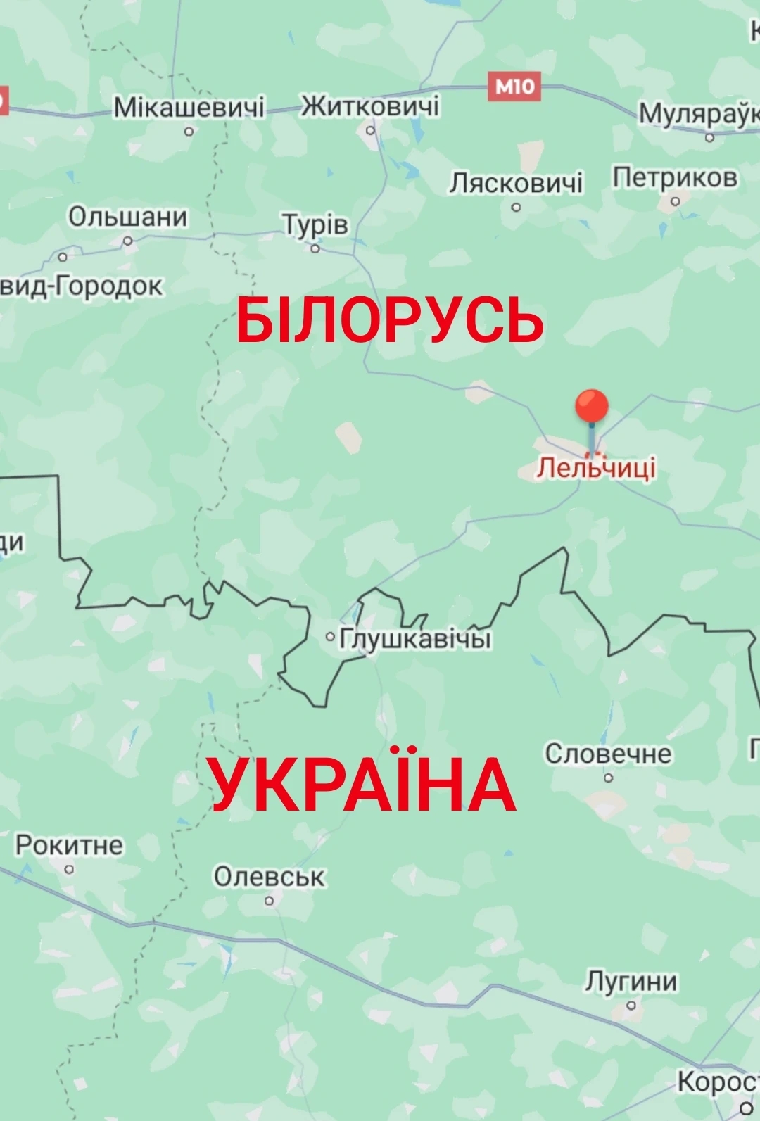 Білоруси оголосили контртерористичну операцію біля українського кордону 0000