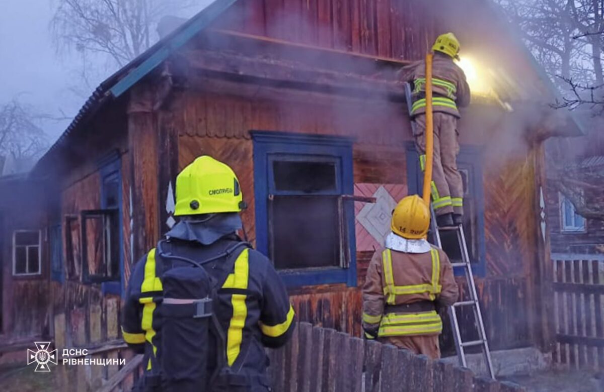 Житель Рівненщини загинув у пожежі