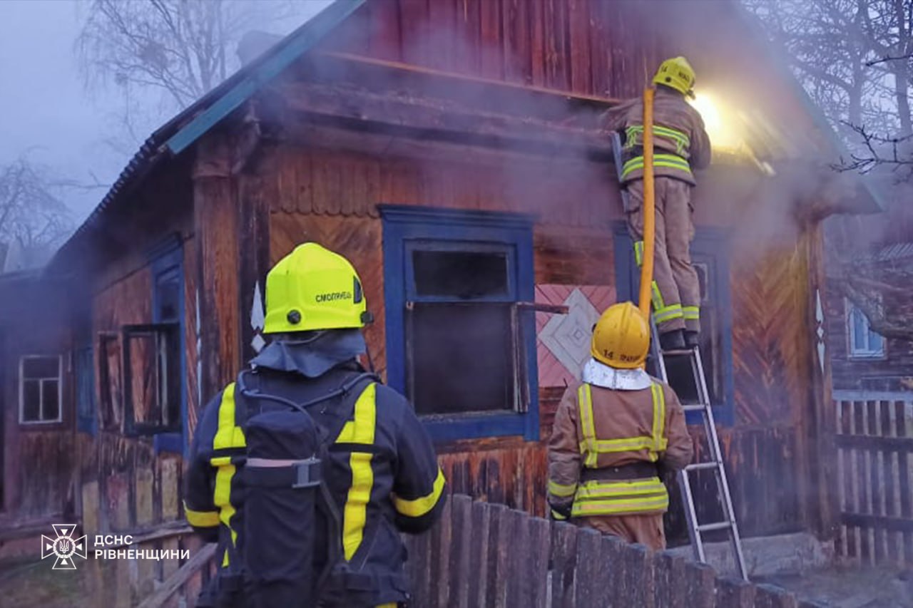 Житель Рівненщини загинув у пожежі 0000