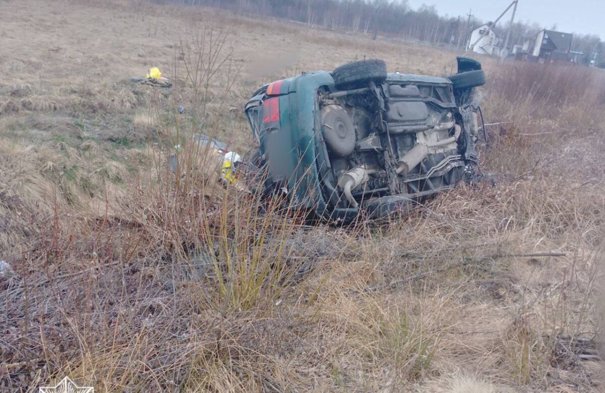 П’яний і з рушницею житель Рівненщини злетів у кювет (ФОТО)