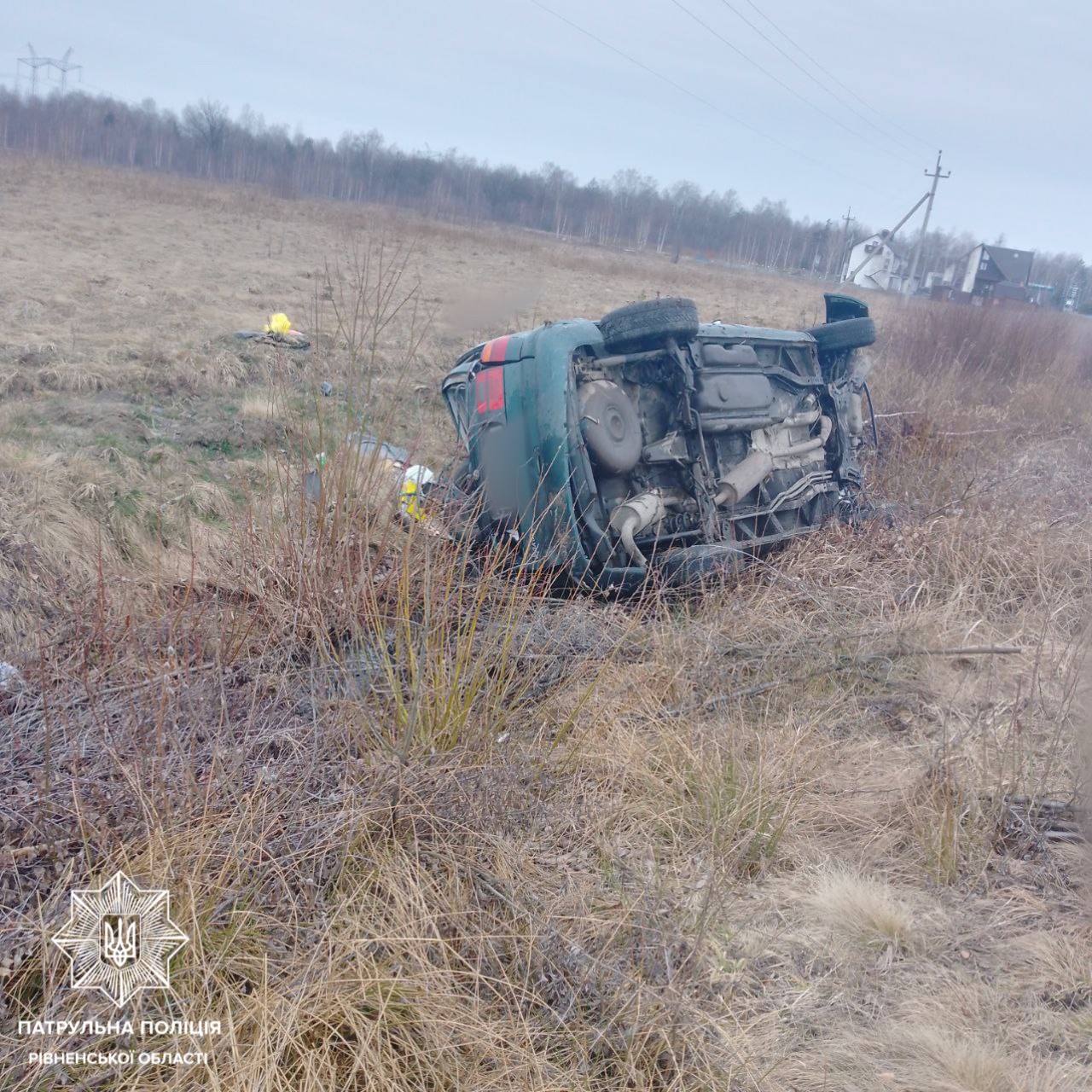 П’яний і з рушницею житель Рівненщини злетів у кювет (ФОТО) 0000