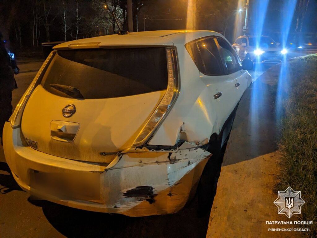 1 У рівнянина, який скоїв ДТП, виявили наркотики