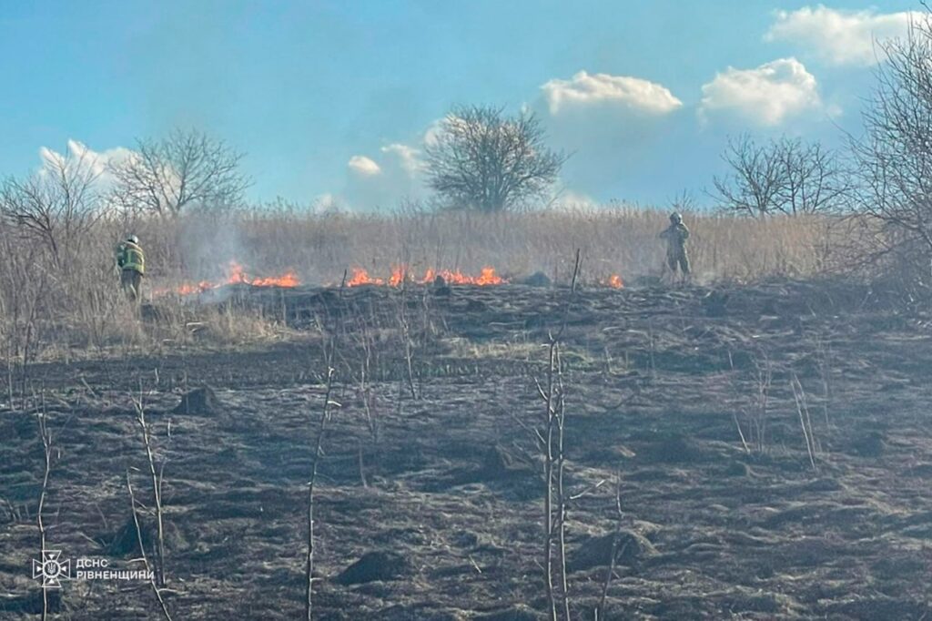 1 Жителі Рівненщини палять сухостій попри штрафи
