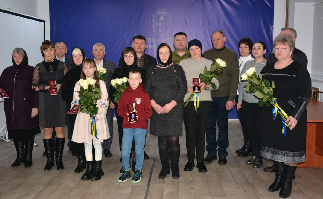Родина загиблого військового з Рівненщини отримала орден «За мужність»