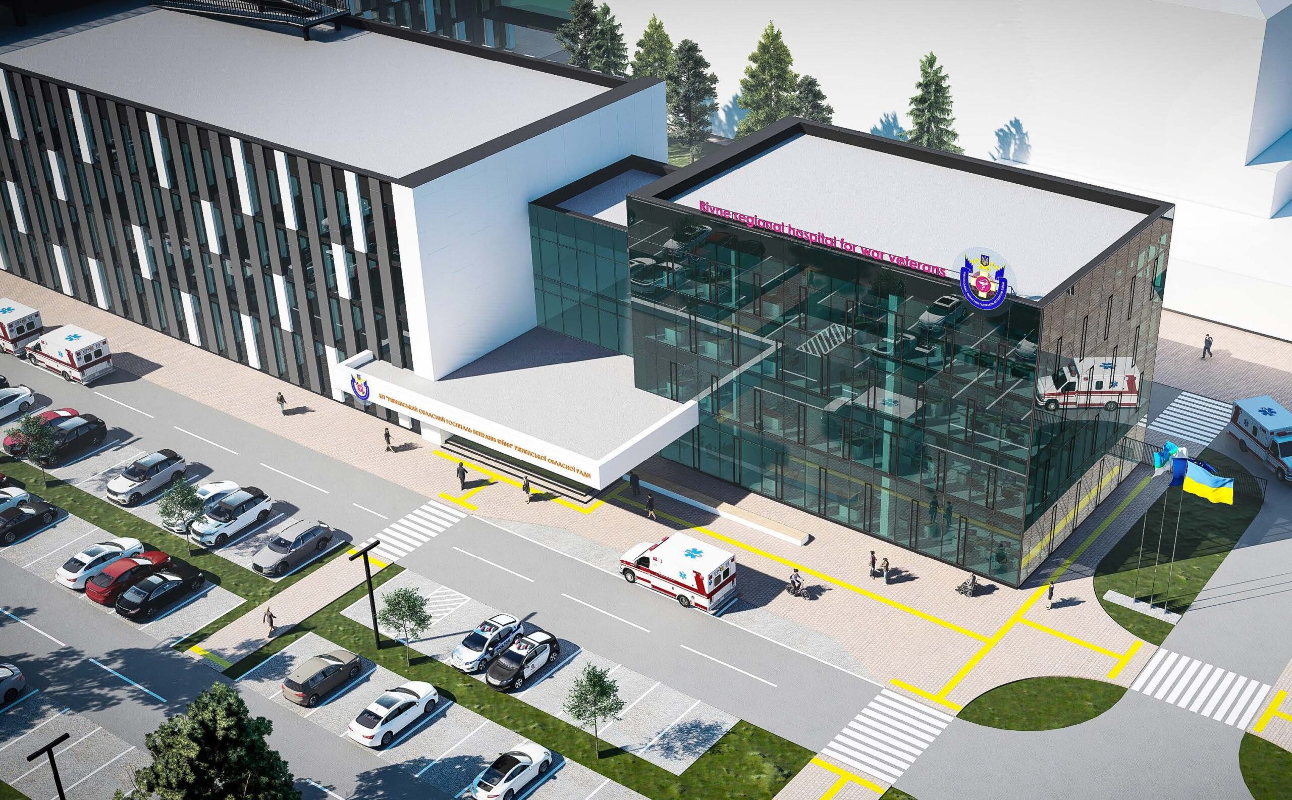 Будівництво на понад мільярд: як на Рівненщині зводять реабілітаційний корпус для ветеранів 0000