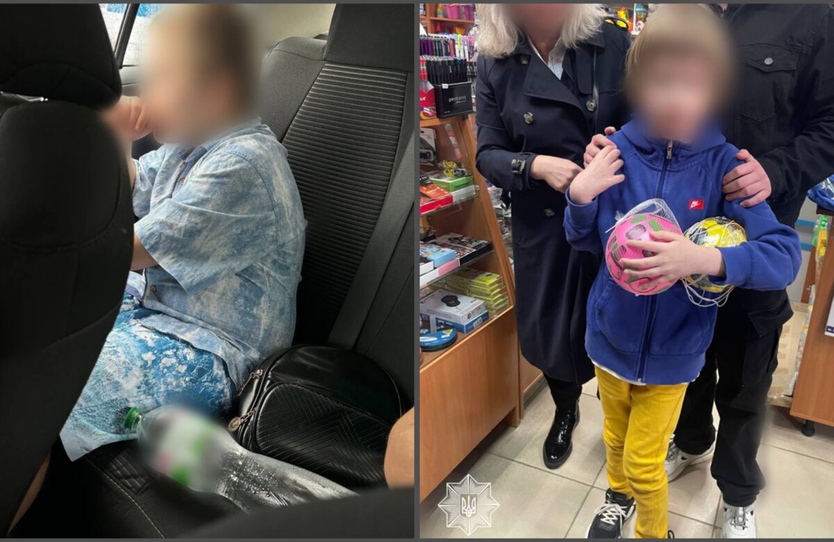 Рівненські патрульні повернули додому двох загублених дітей