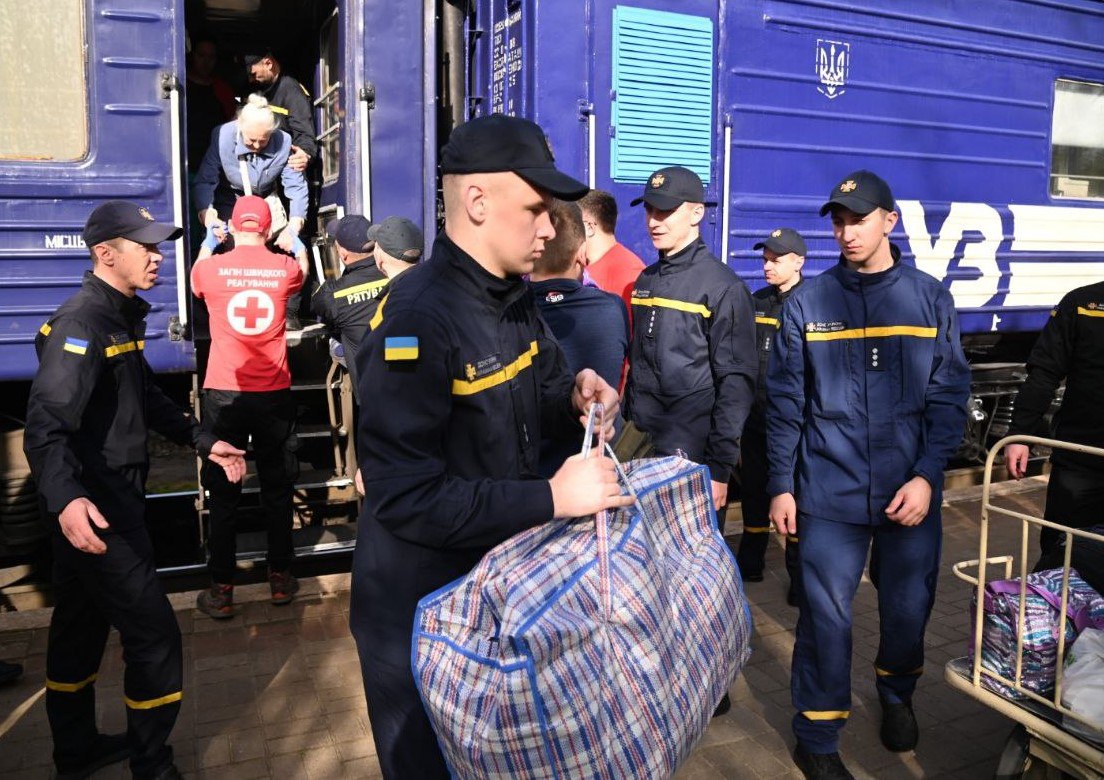 На Рівненщину прибув третій евакуаційний потяг із Донеччини (ФОТО) 0000
