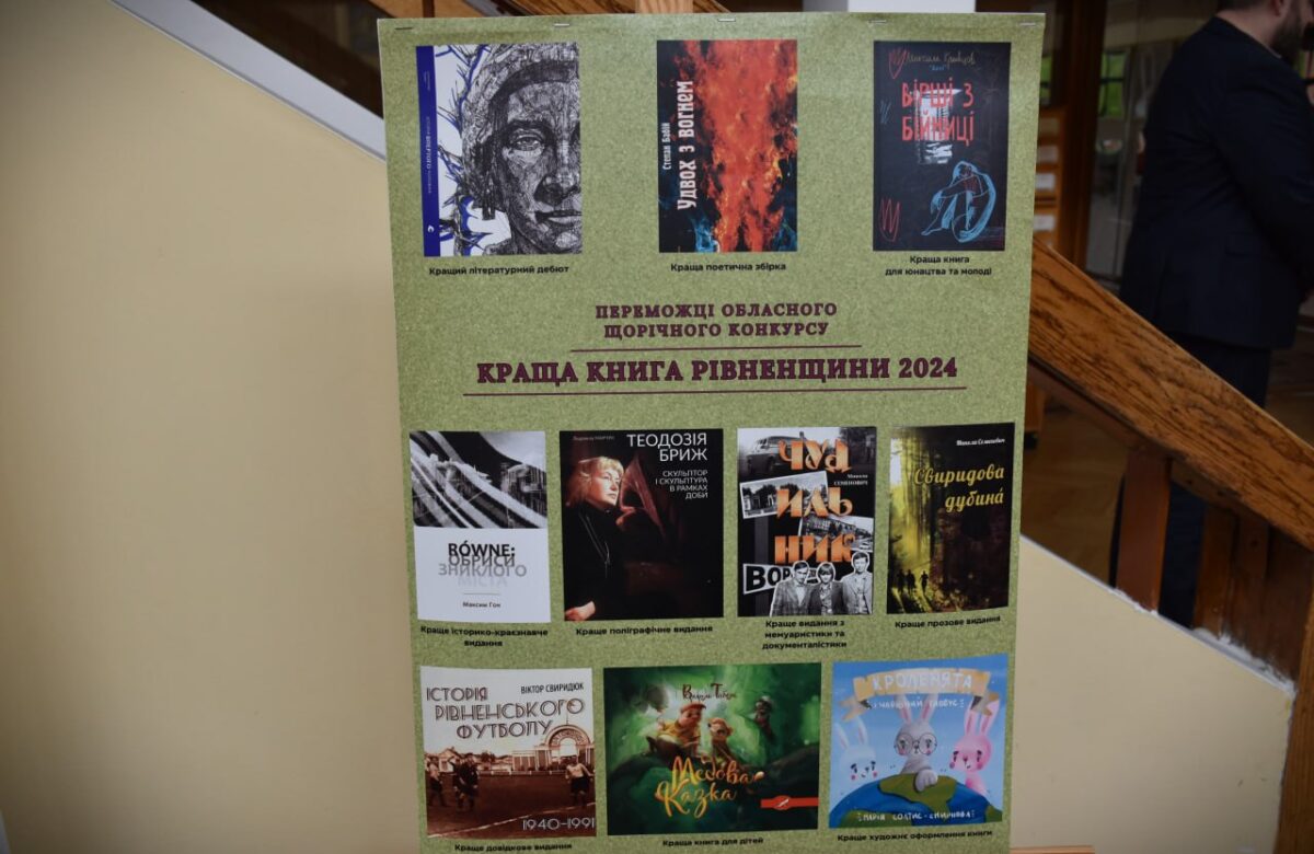 На Рівненщині визначилися з найкращими книгами року