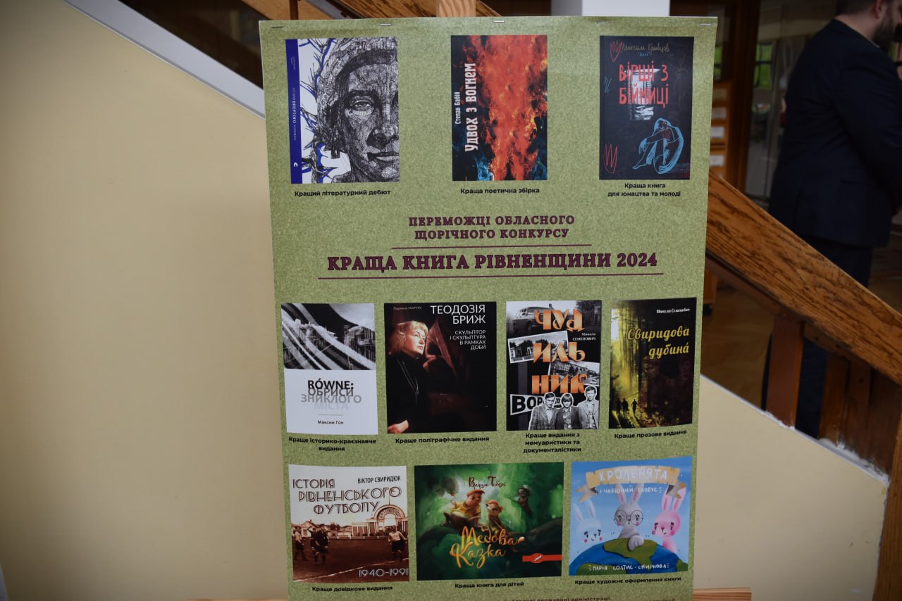 На Рівненщині визначилися з найкращими книгами року 0000
