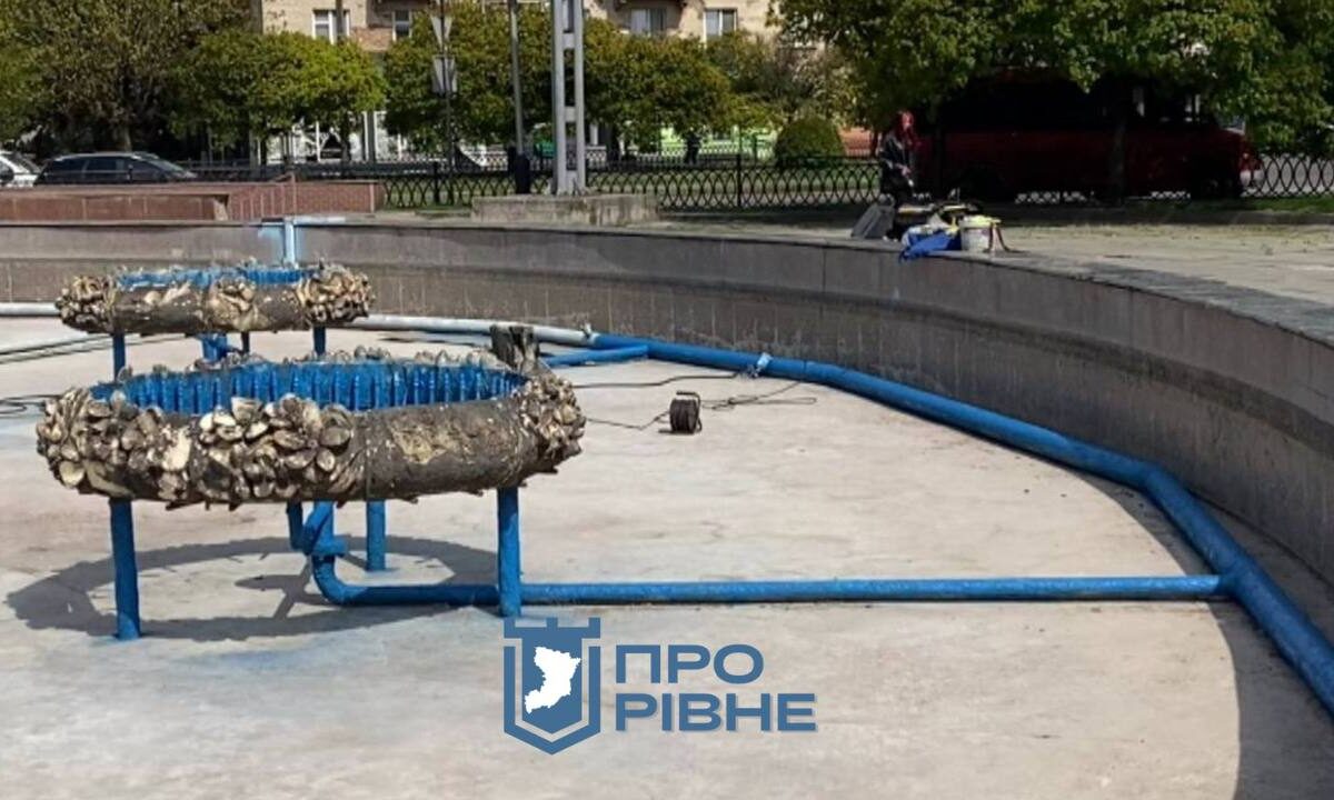У Рівному готуються до відкриття сезону фонтанів (ВІДЕО)