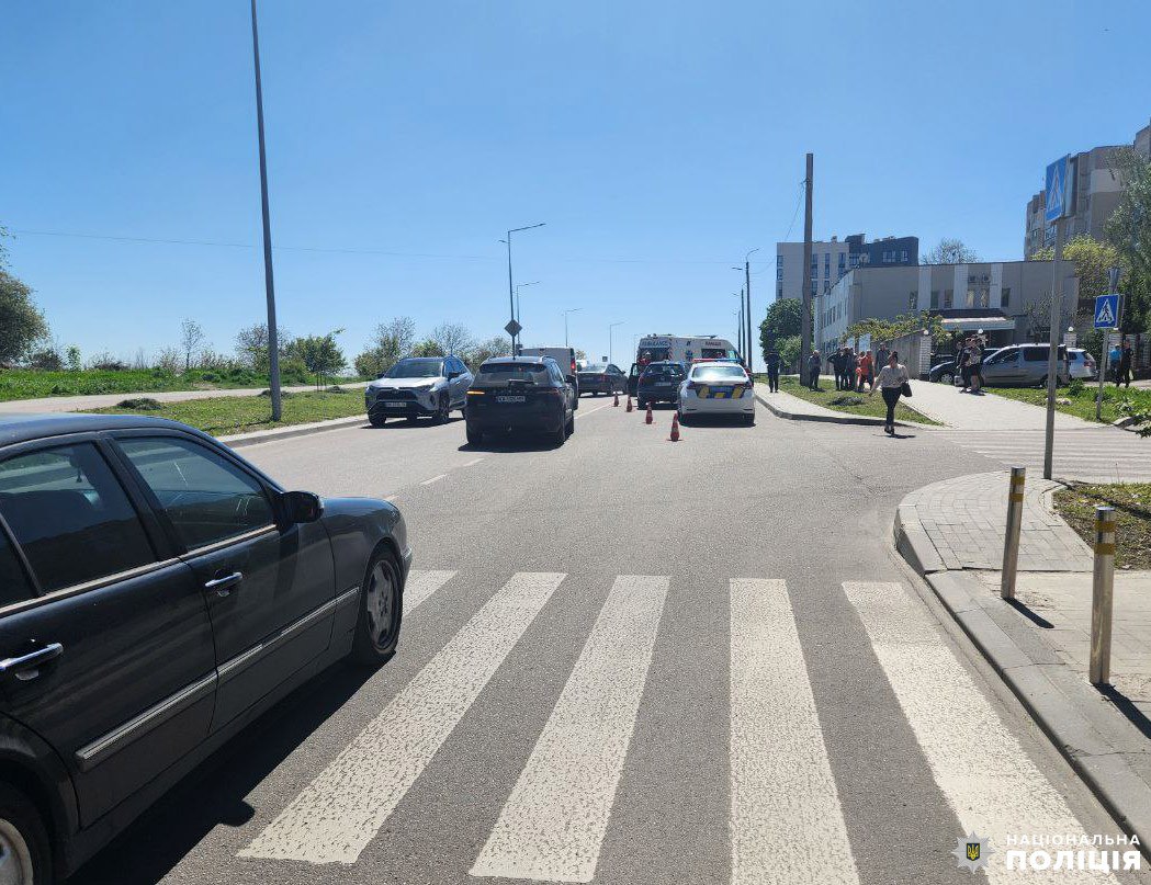У Рівному водій збив дитину на пішохідному переході 0000