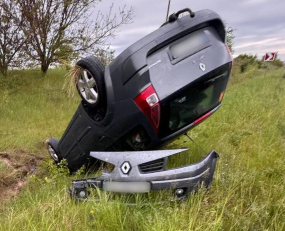 Біля Рівного нетверезий водій злетів у кювет (ФОТО)