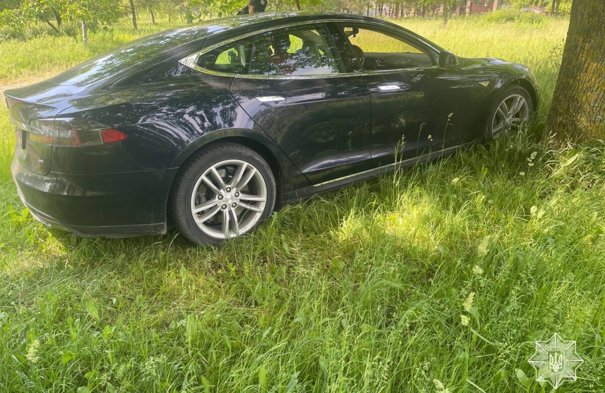 Рівнянин поставив Tesla в холодочку й отримав штраф