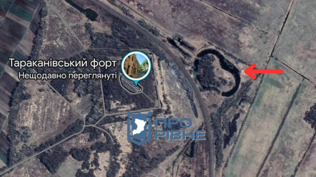 1 Неподалік Тараканівського форту здадуть в оренду ставок