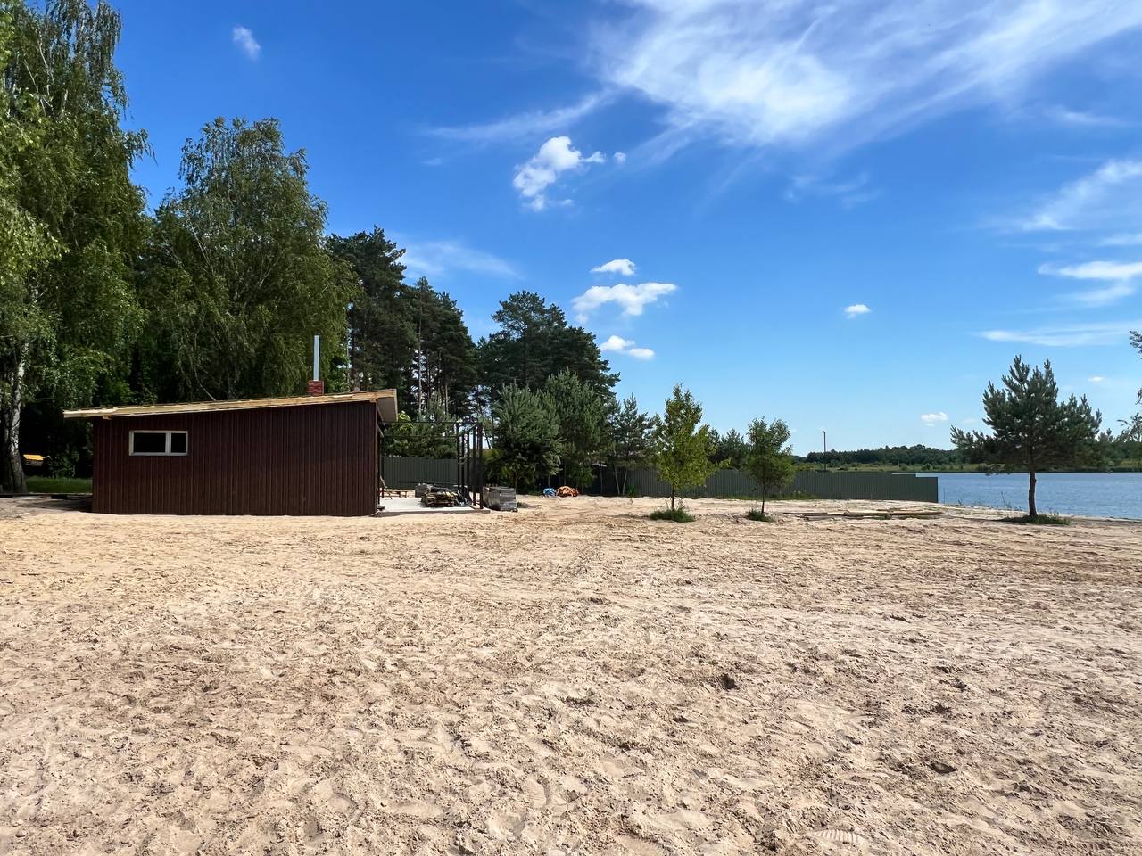 1 Рівненський санаторій облаштовує новий пляж (+ФОТО)