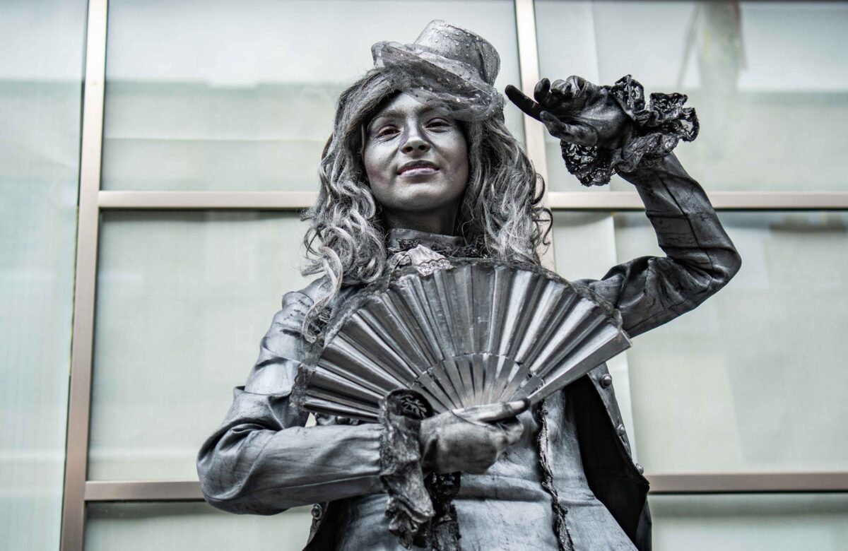 Рівненські живі скульптури взяли участь у фестивалі у Бельгії