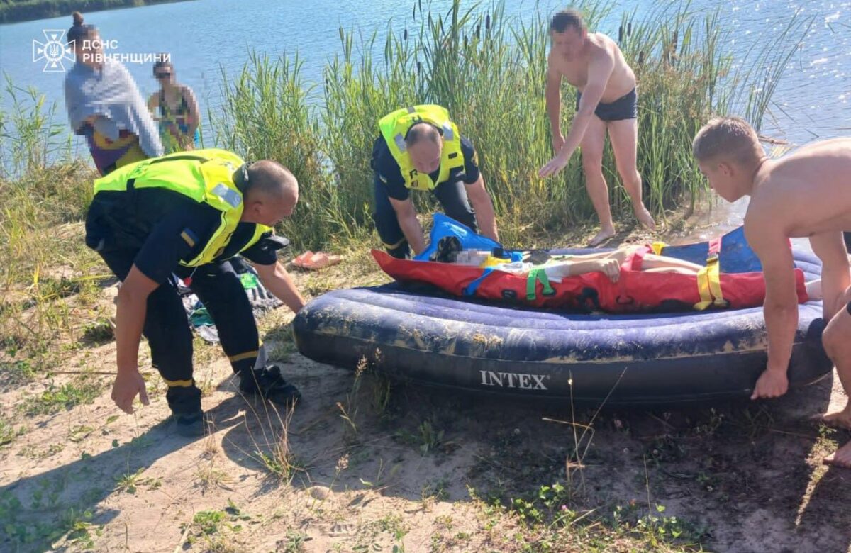 На Рівненщині під час пірнання у кар’єрі травмувалася дитина