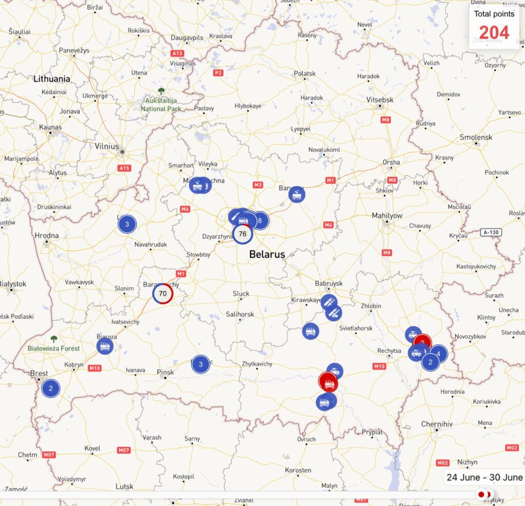 1 Обстановка на кордоні з Білоруссю продовжує нагнітатися, - моніторингові канали