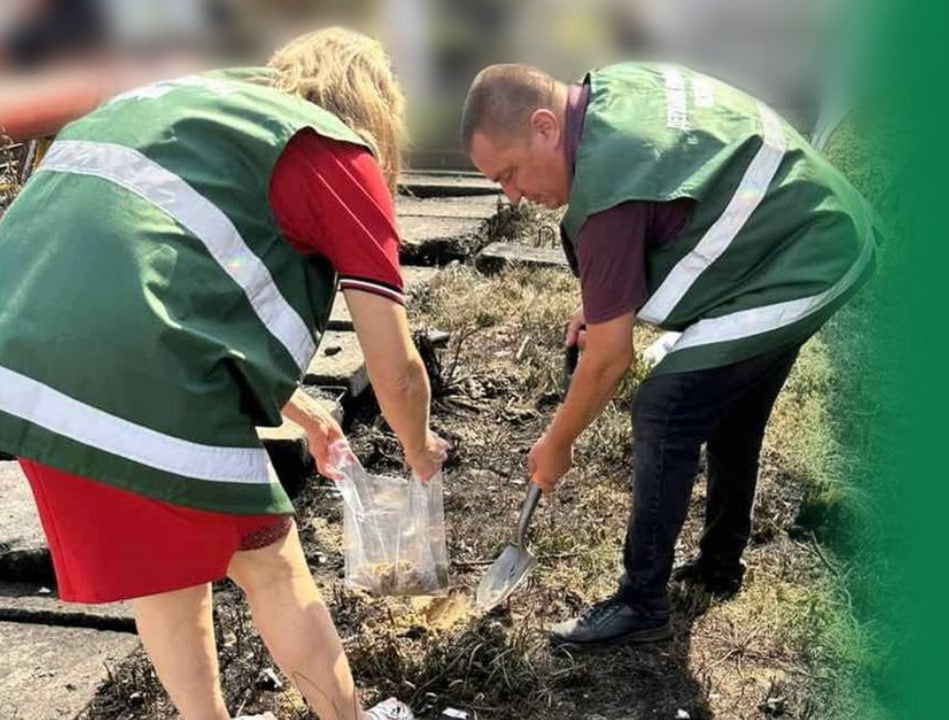 Наслідки від прильоту ворожого безпілотника на Рівненщині оцінюють екологи 0000