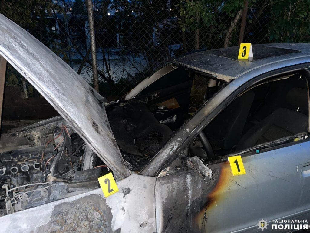 1 Рівнянин спалив авто на замовлення російських спецслужб (ФОТО)