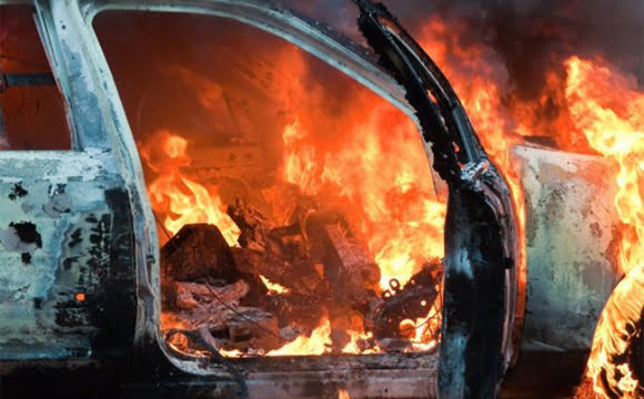 У Рівному вночі горіли автівки (ВІДЕО) 0000