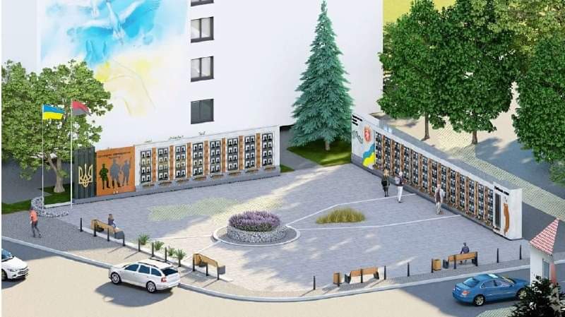Арештований міський голова з Рівненщини опублікував проєкт меморіалу загиблим Героям
