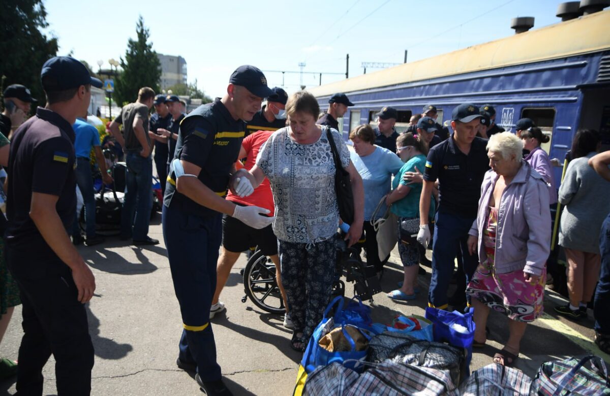 На Рівненщину прибув 13 евакуаційний поїзд з Донеччини