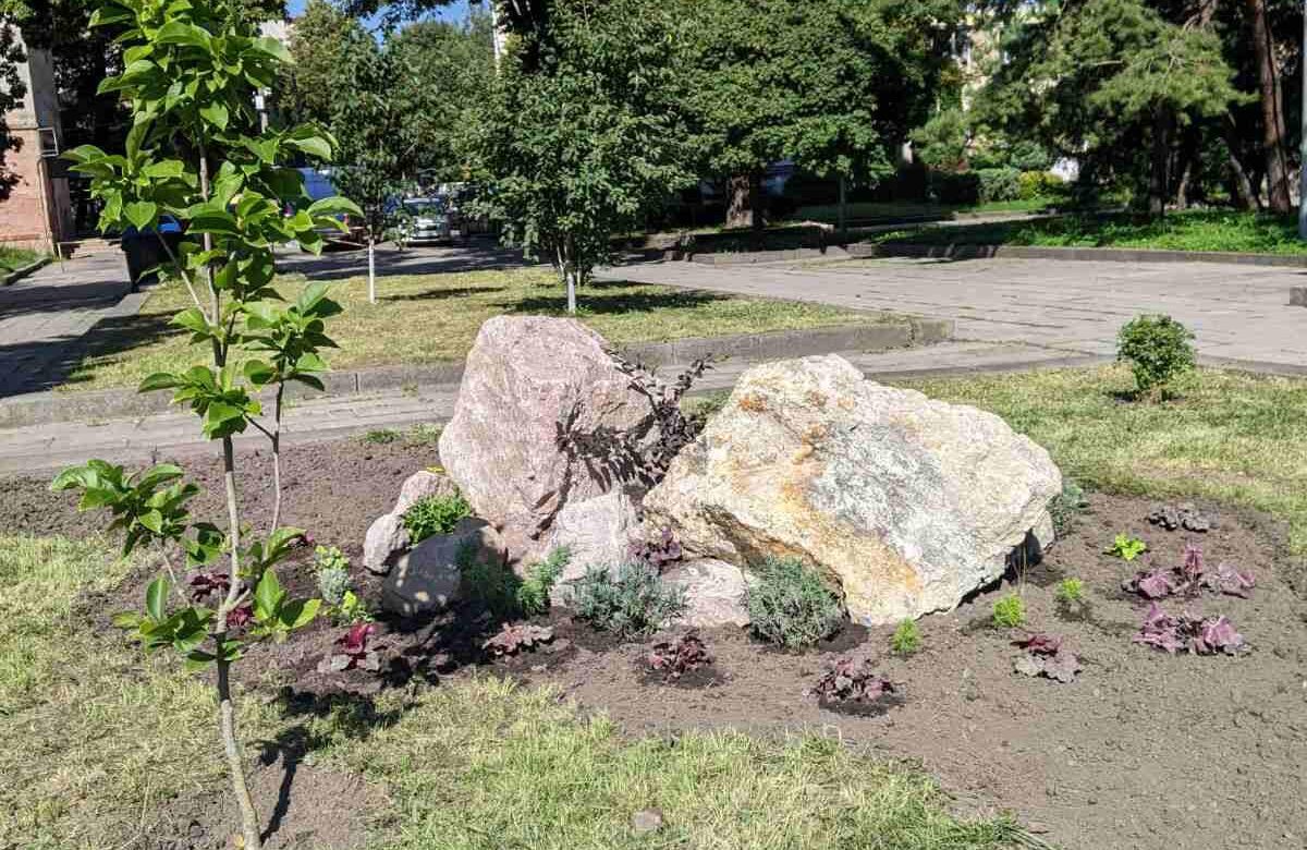 Сучасний квітковий ландшафт створюють на вулицях Рівного